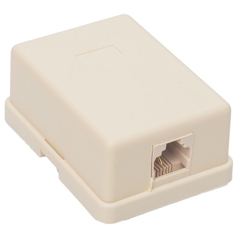 Powermaster 6P/2C Tekli Telefon Kutusu