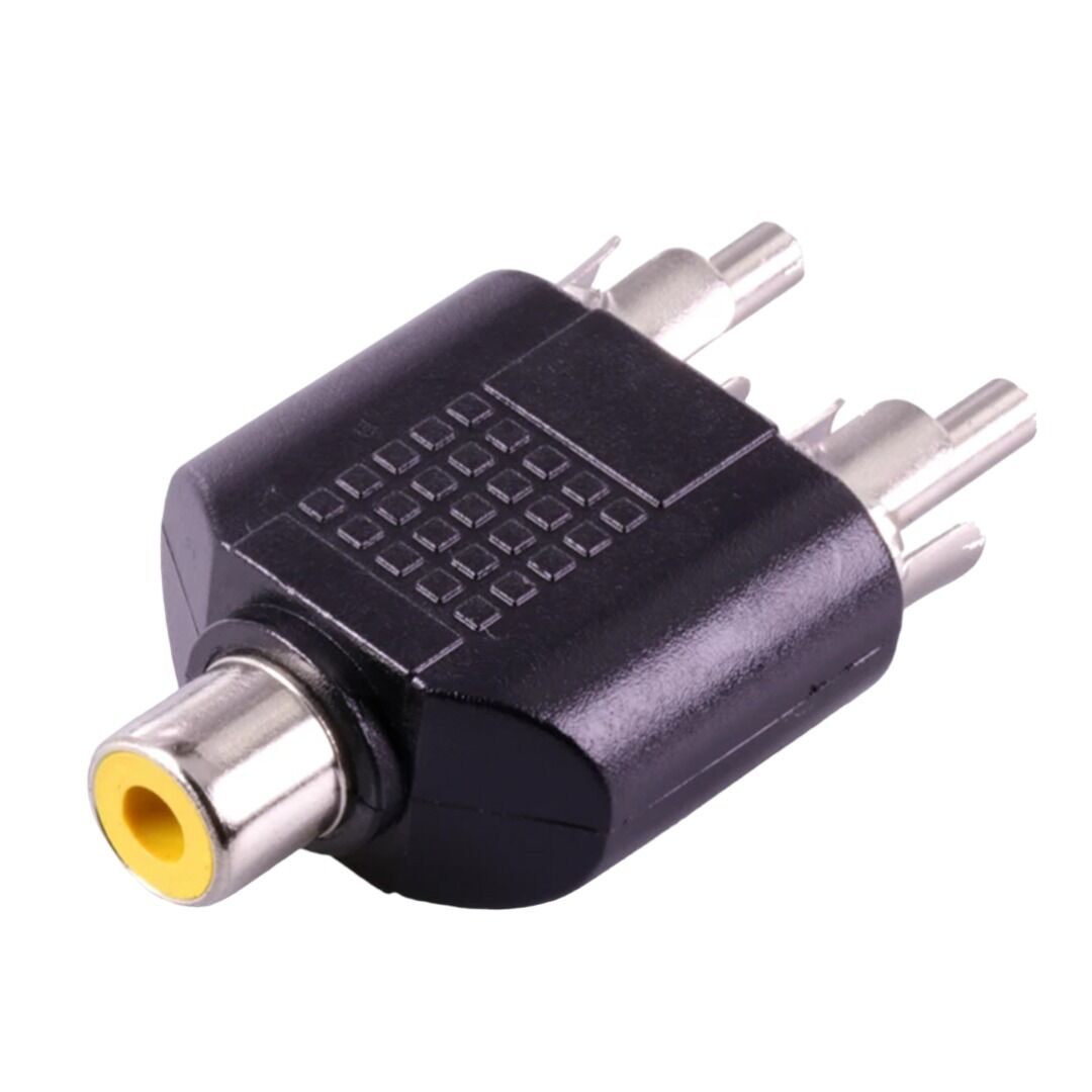 Powermaster 1RCA Dişi-2RCA Erkek Çevirici Jack