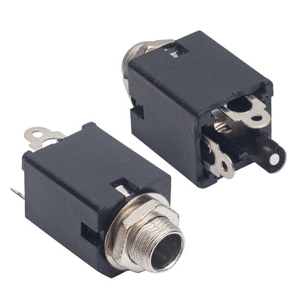 Powermaster 6.3MM Gitar Jack Şase Stereo Dik