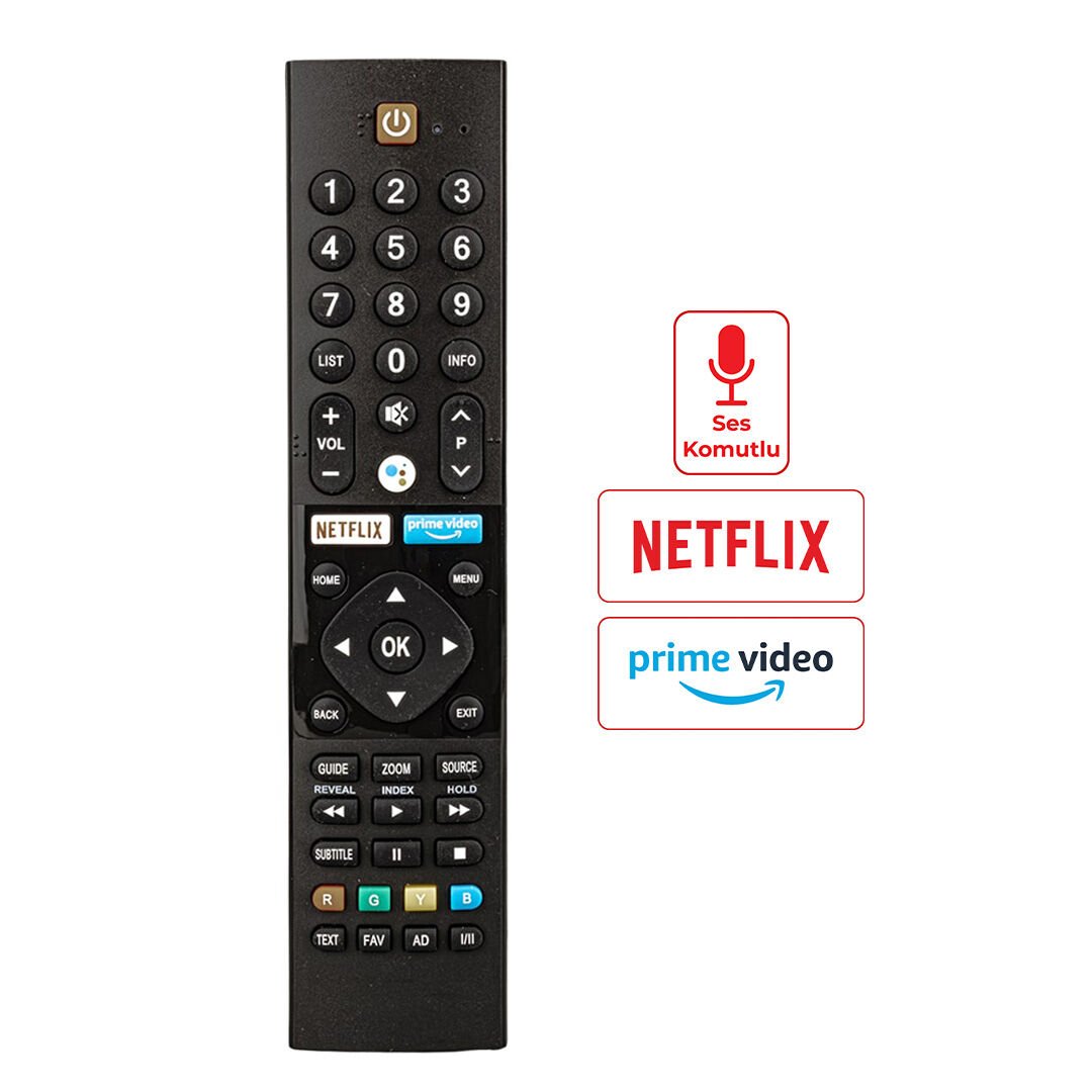 Panasonic PN-V2 Netflix-Prime Video Tuşlu Lcd Led Tv Kumanda
