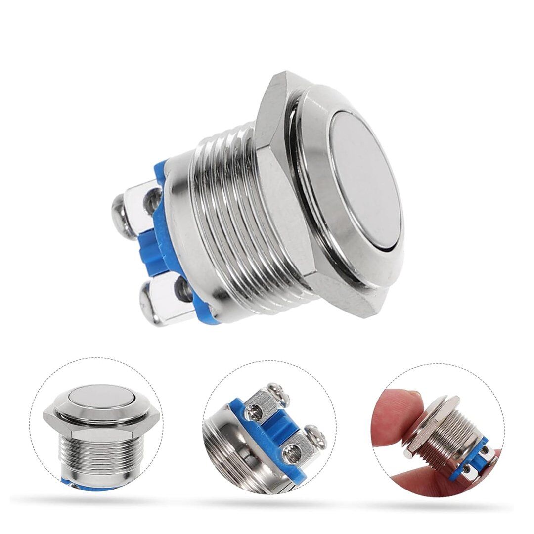 Powermaster IC-182 D98 Metal 19Mm Düz Buton