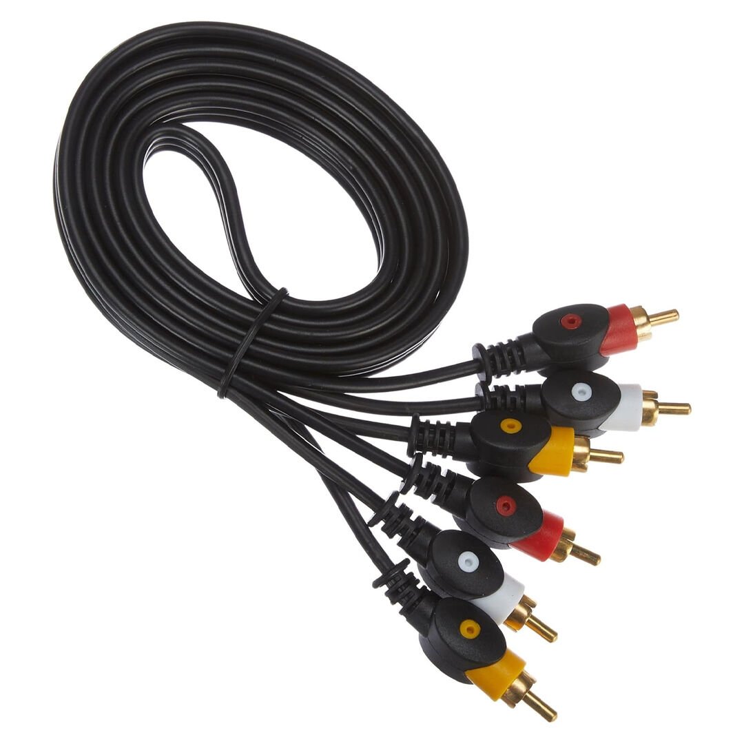 Elektromer 1.Kalite 3 RCA - 3 RCA 15 Metre Kablo