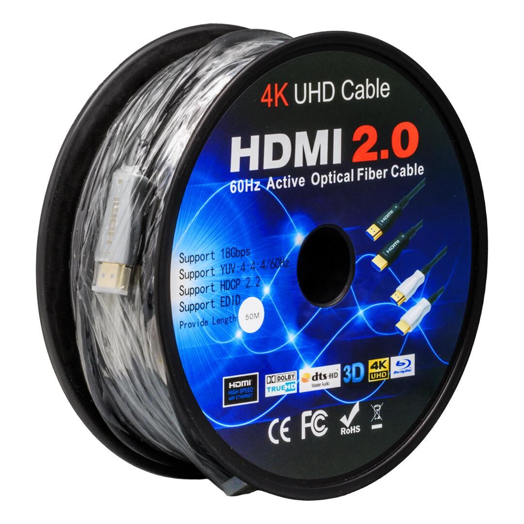Powermaster Örgülü Çipsetli Çift Filtreli 50 Mt. HDMI Kablo