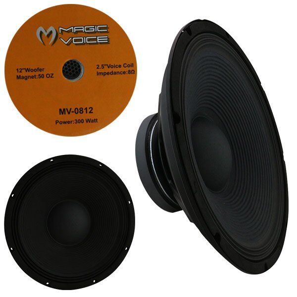 Magicvoice MV-0812 30 Cm Yedek Hoparlör (MV-3412 İçin)