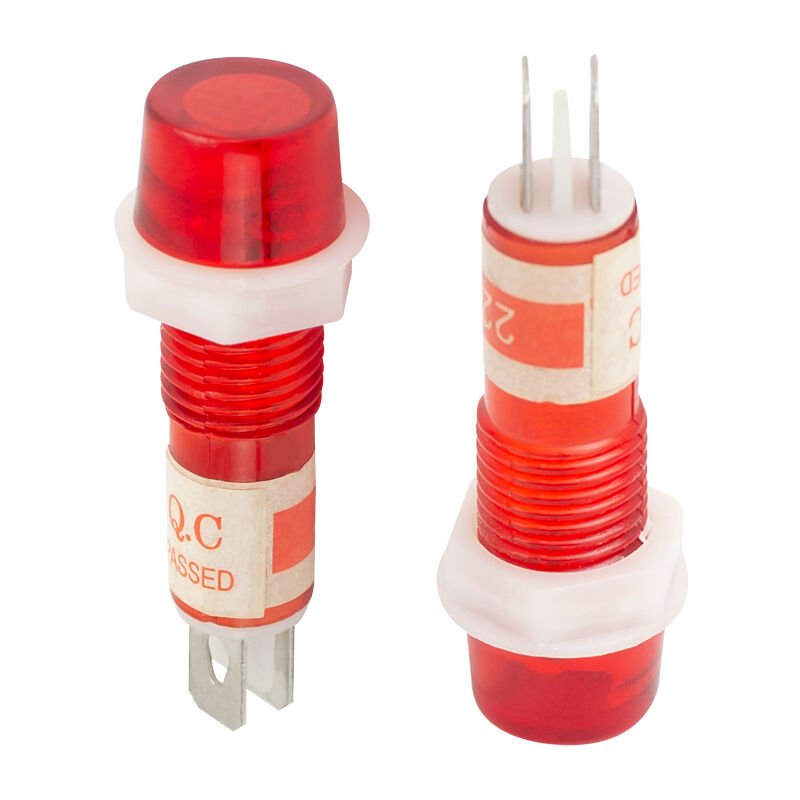 Powermaster IC-225 Metal 220 V Ledli 8 Mm Sinyal Lambası