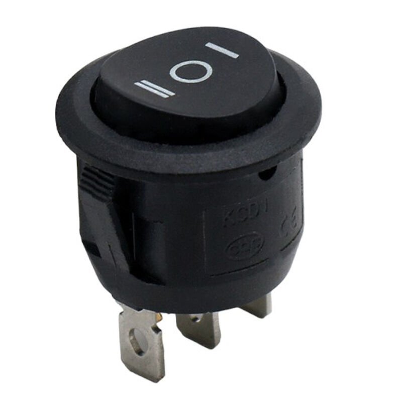 Powermaster PM-31598 Üç Konumlu 1.0.2 Işıksız Yuvarlak Anahtar