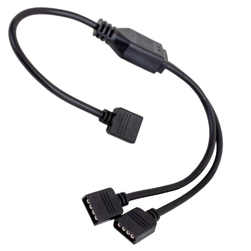 Powermaster Rgb Led Bağlantı 2 x 4 Pin Jumperli Y Kablo