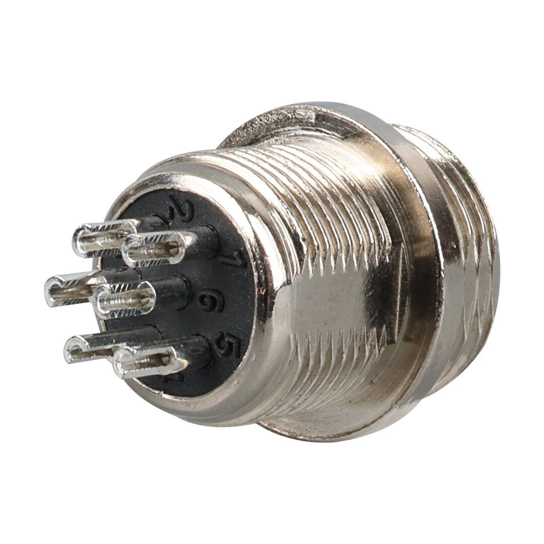 Elektromer Mini 6 Pinli Erkek Mayk Fiş Şase
