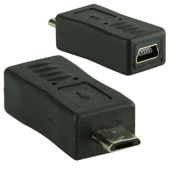 Powermaster Micro USB Erkek - Mini USB Dişi Çevirici Aparat