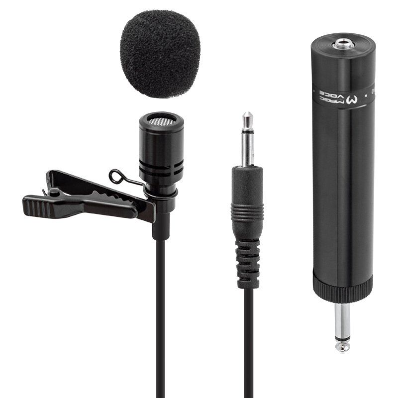 Magicvoice MV-390 Çantalı 5 Metre Kablolu Hassas Yaka Mikrofonu