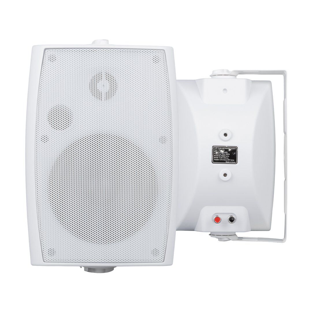 MagicVoice MV-21669 13 CM 110 Volt - 180 Watt 5'' İki Yollu Beyaz Trafolu Sütun Hoparlör