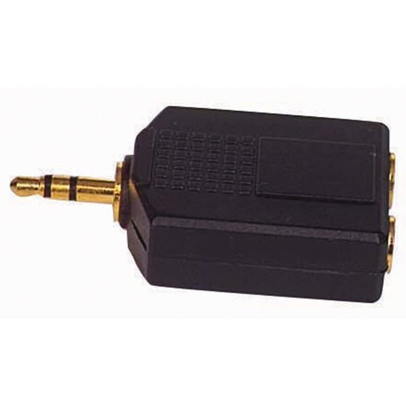 Powermaster 3.5 Mm Stereo Erkek-2x6.3 Mm Stereo Dişi Çevirici Jack