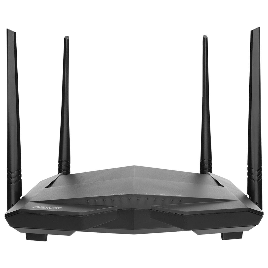 Everest SG-V1200 AC1200 Dual Band Wi-Fi Gigabit Modem Router