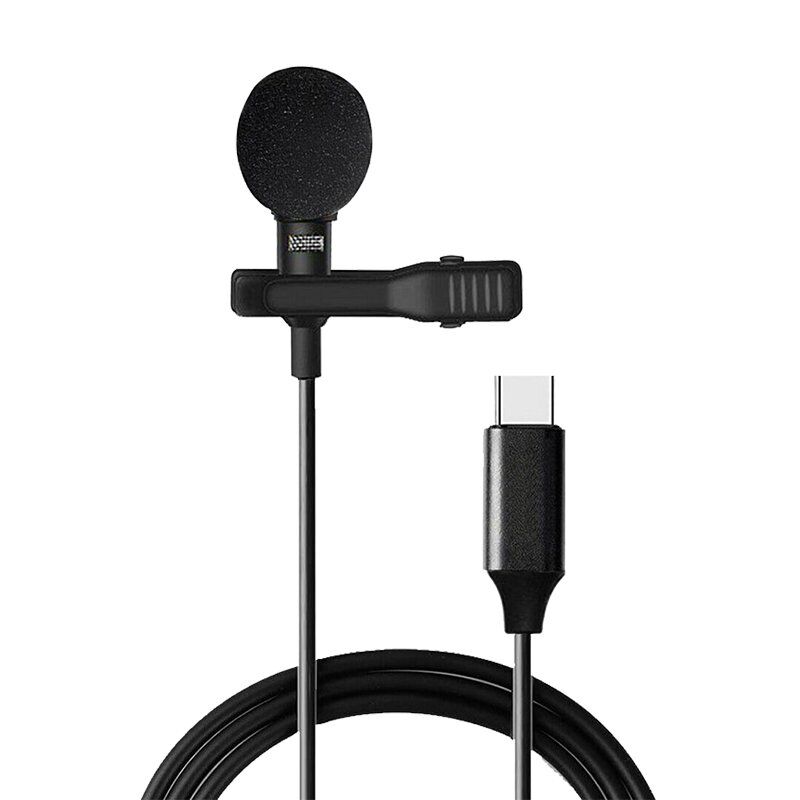 Magicvoice JH-042 Cep Telefonu için Type-C Youtuber Yaka Mikrofonu