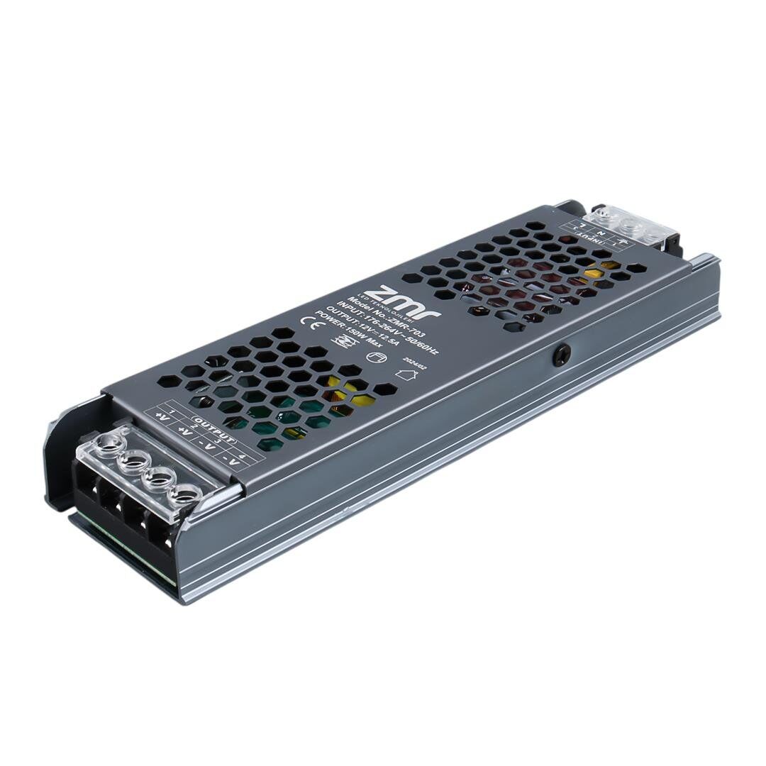 ZMR ZMR-703/B.00 12 Volt 12.5 Amper Slim Metal Kasa Adaptör