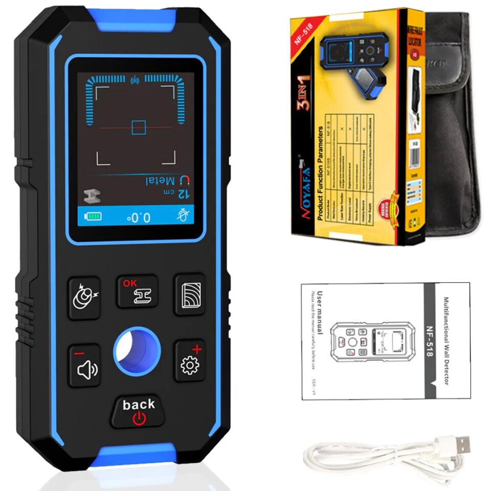 Noyafa NF-518 Multi Fonksiyonel 3in1 Dijital Duvar Tarayıcı