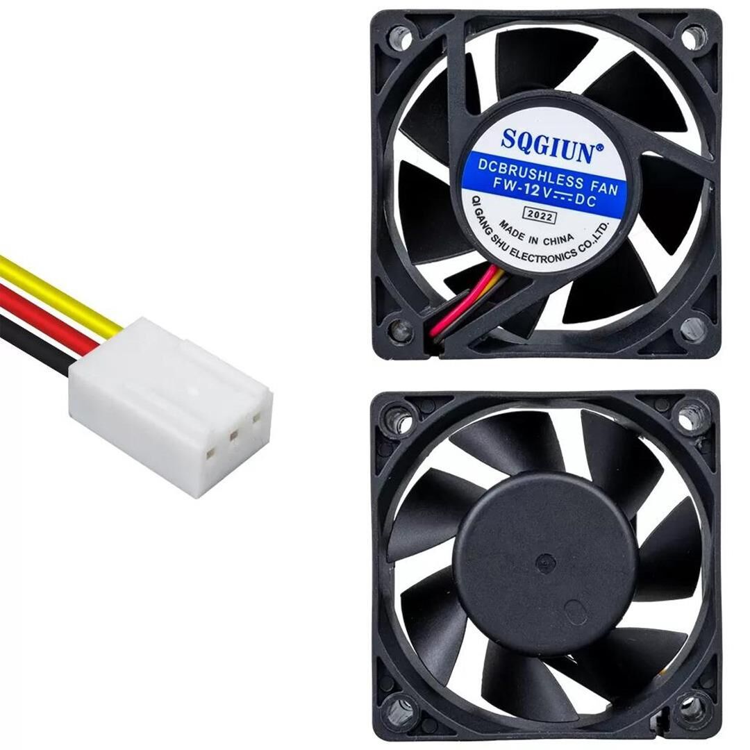 Powermaster IC-216 Fırçasız DC Fan 60X60x25mm 12 Volt 3 Pin