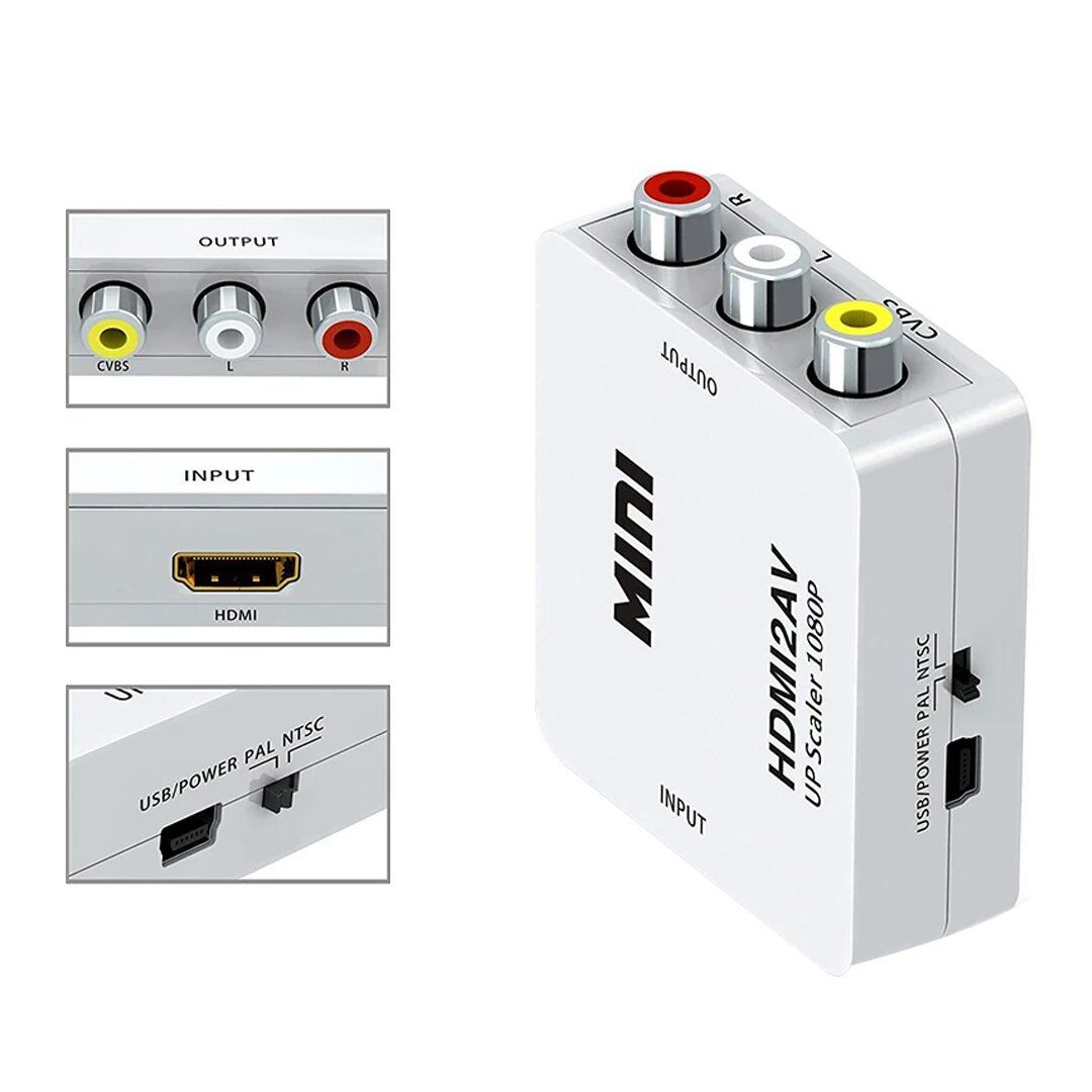 Fully G-573O HDMI To RCA Mini Model Çevirici Konvertör