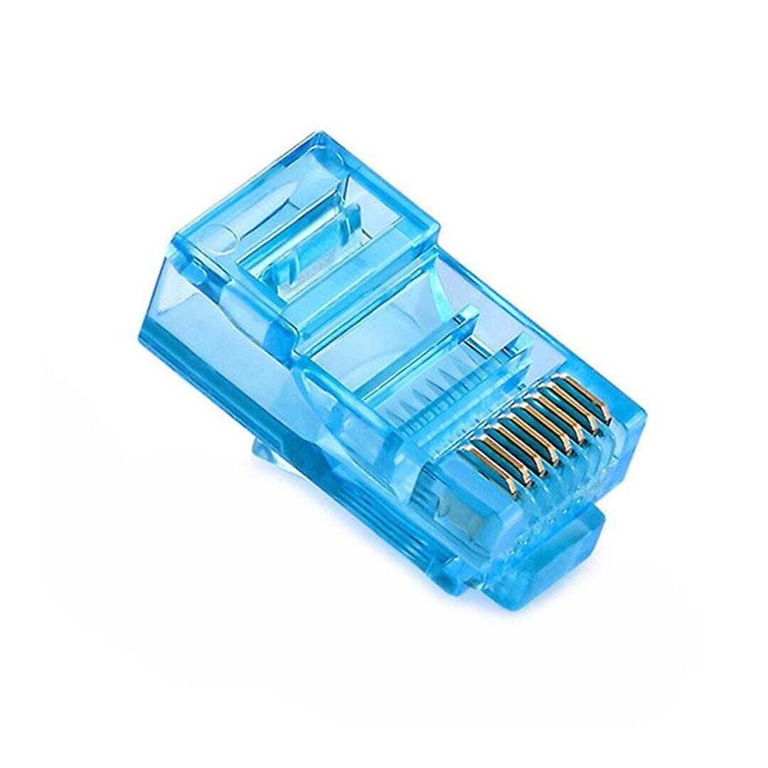 Powermaster PM-22702 RJ45 RJ45 CAT6 8P/8C Mavi Soket