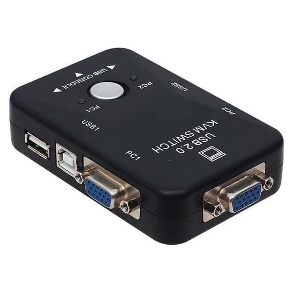PowerMaster PM-15166 1080p VGA 2 Kanal KVM Switch