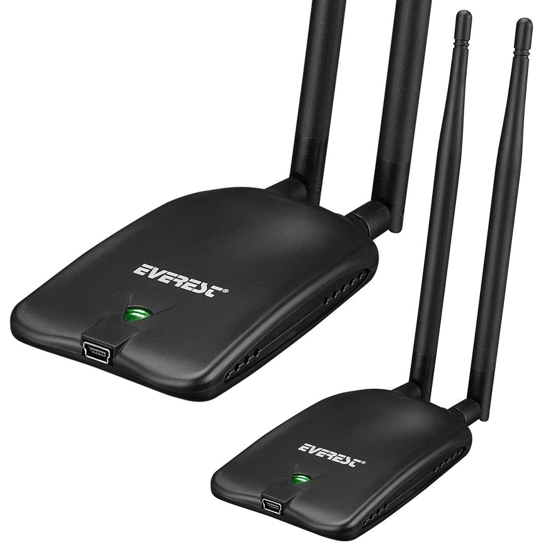 Everest EWN-999 300 Mbps Çift Antenli Kablosuz Wifi Alıcı