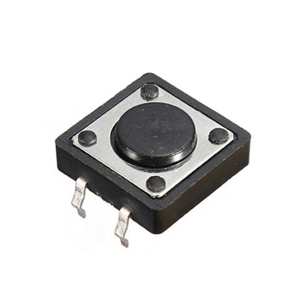 Powermaster IC-202 4 Pinli Tact Switch Yuvarlak Buton