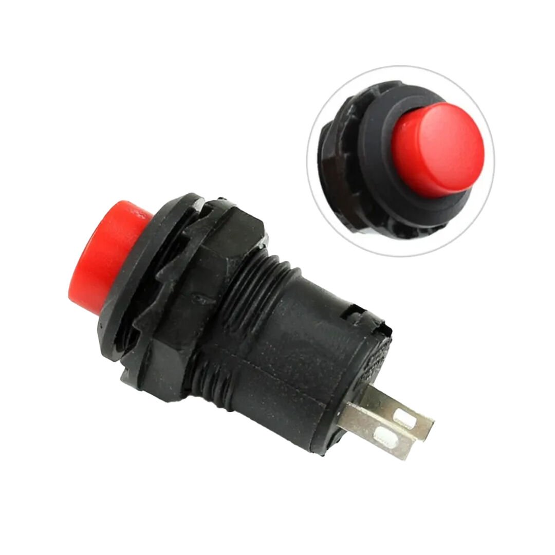 Powermaster IC-185 D 12 Mm Kalıcılı 2 Pin Plastik Buton