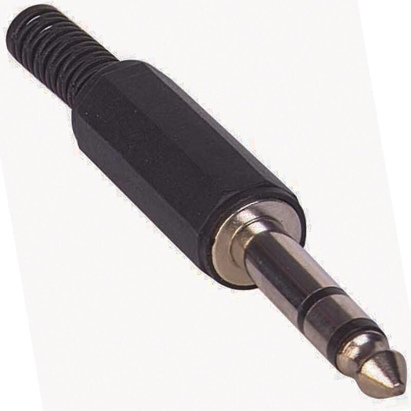 Powermaster 6.3 Mm Stereo Plastik Gitar Jack