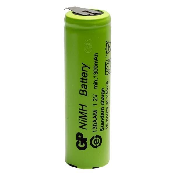 GP 1300Ma 1.2V Düz Kafa Puntalı Aa Kalem Pil 130AAM