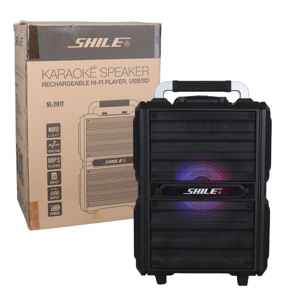 Shile SL-2017 50 Watt Taşınabilir Seyyar Aktif Amfi Hoparlör
