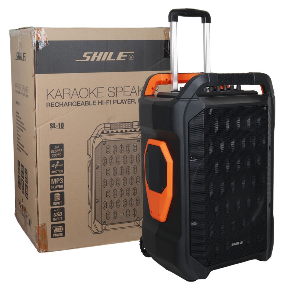 Shile SL-10 120 Watt Taşınabilir Seyyar Amfi Hoparlör