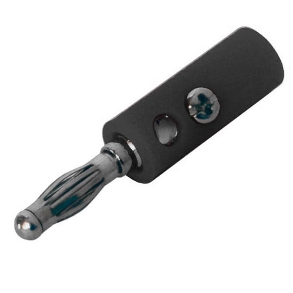Powermaster IC-238A Fiş Banan Jack Siyah