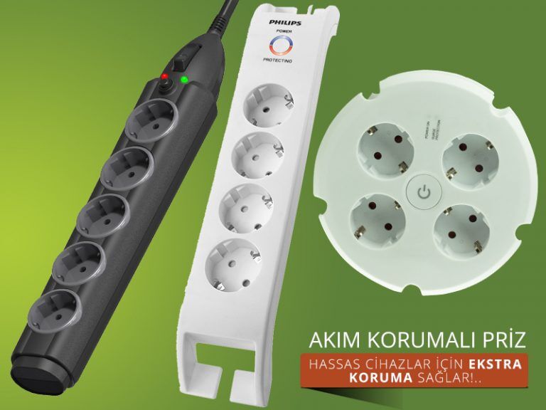 Akım Korumalı Priz Nedir?