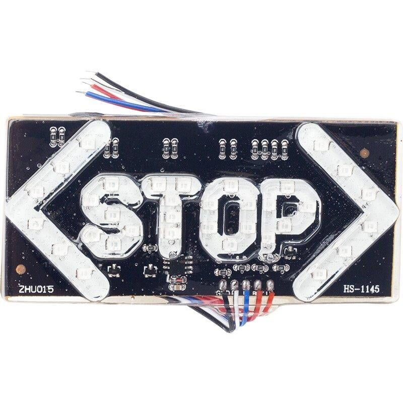 Elektromer Elektrikli İşaret Cihazı Oklu Stop Küçük