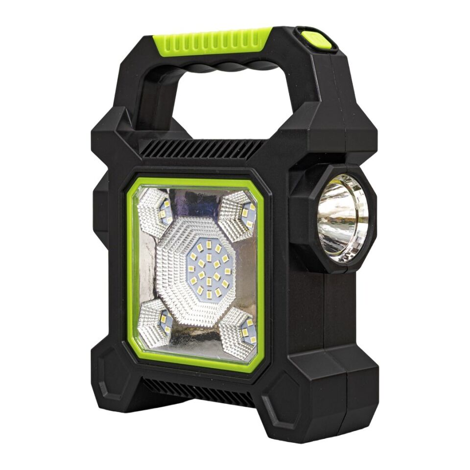 Powermaster JY-258C Şarjlı Çok Fonksiyonlu Solar Işıldak