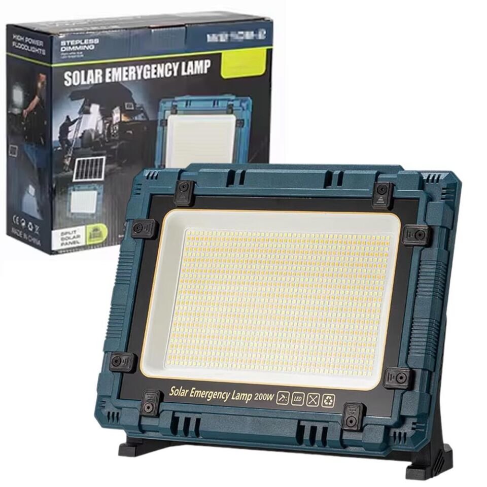 Powermaster W8109-1 Kamp Tipi 200Watt Ledli Solar Aydınlatma