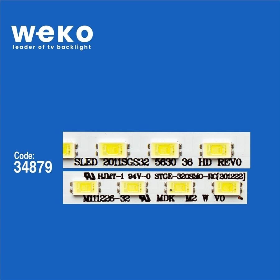 Wkset-5511 34879X2 32Inch-Hd-36 - G1ge-320Sm0-R5  2 Adet Led Bar (36Led)