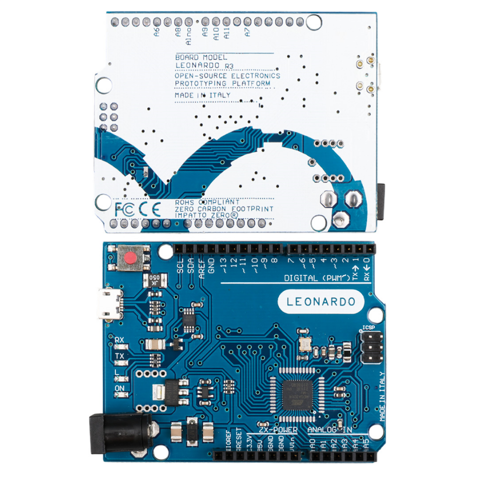 Arduino Leonardo R3 Atmega32u4 Mikrodenetleyici Geliştirme Kartı