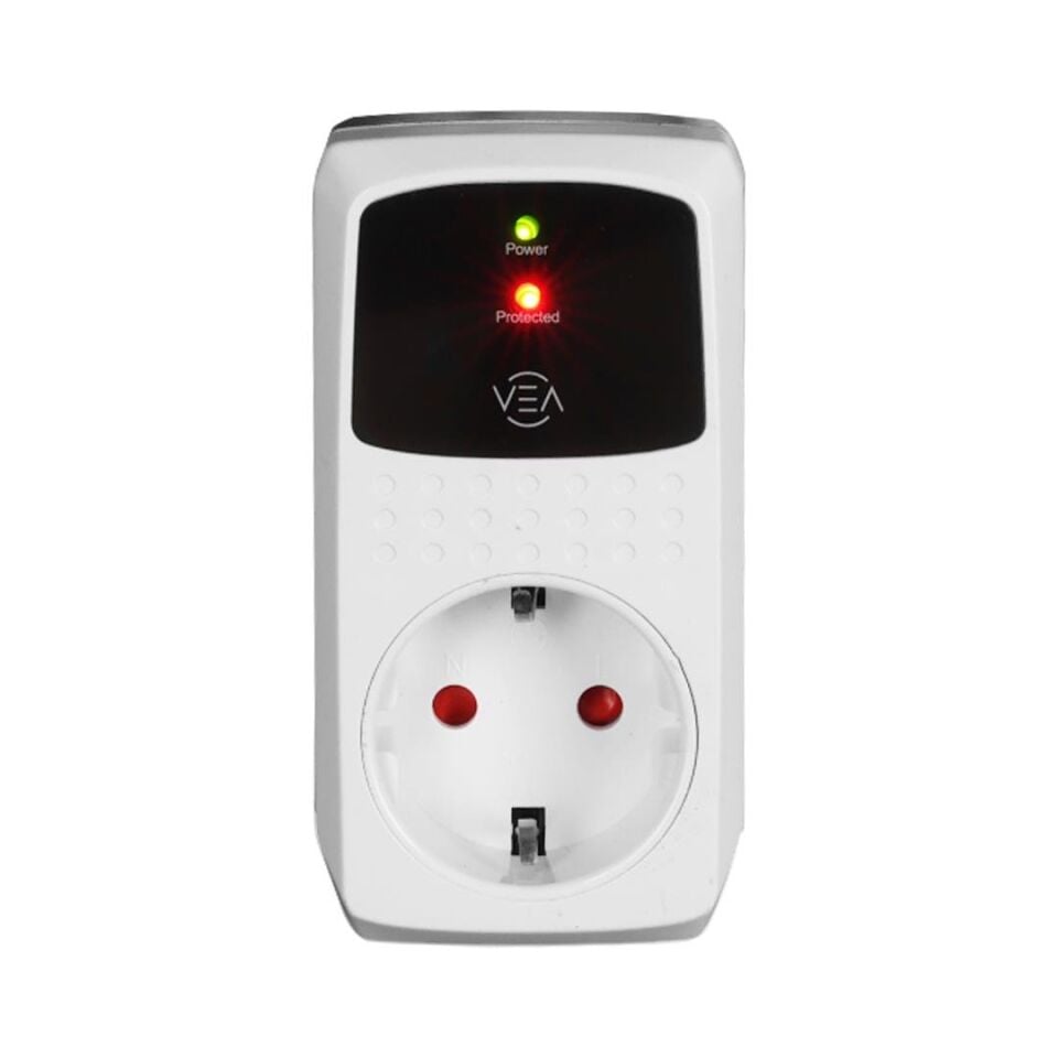 Vea VE-25532 16A 4000W Tekli Akım Korumalı Priz