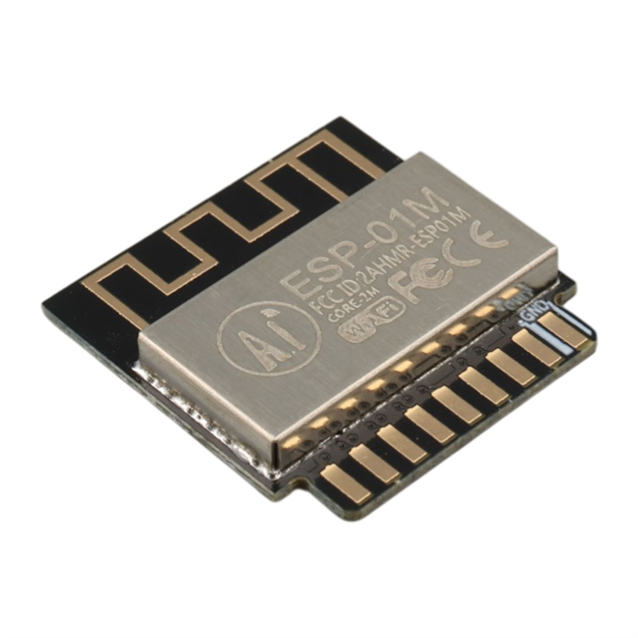 Ai-Thinker ESP-01M Wifi Modülü ESP8285 Çip Yerleşik Antenli Kablosuz Haberleşme Kartı