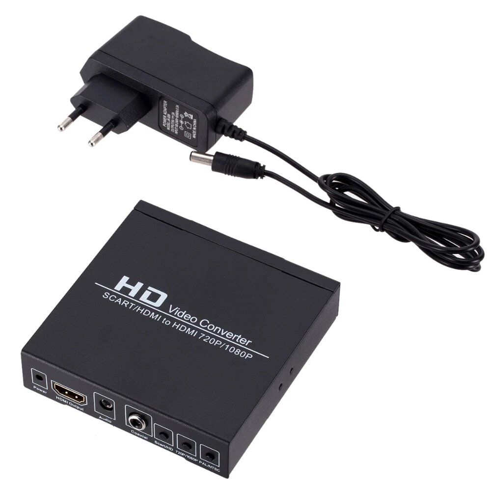 Powermaster PM-14366 Adaptörlü Scart-HDMI to HDMI Çevirici