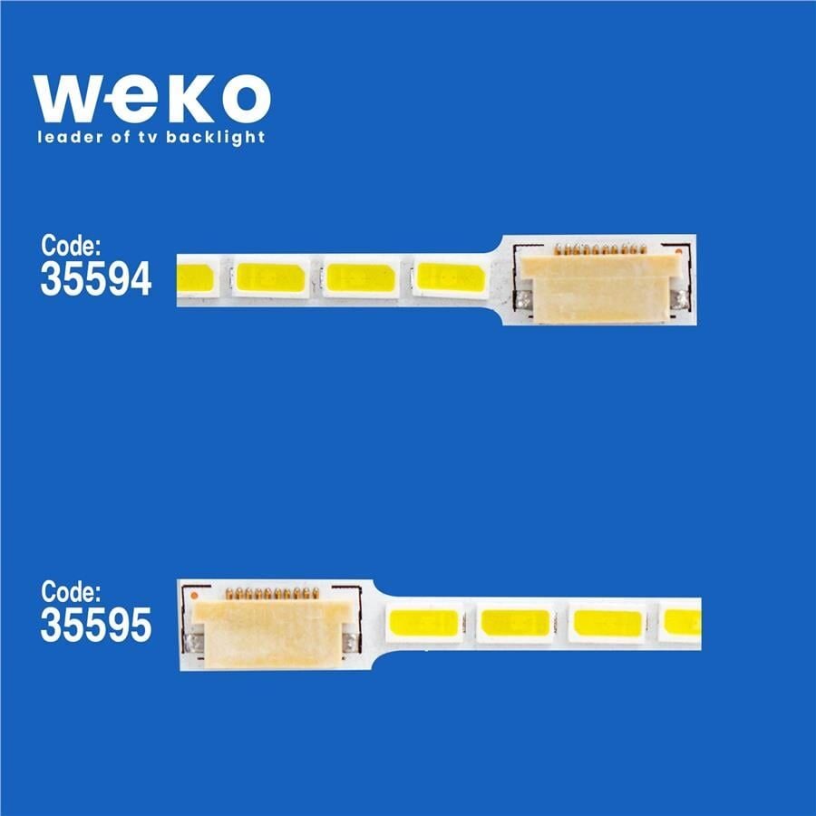 Wkset-5295 35594X1 35595X1 Mt215dw01 V.3 2 Adet Led Bar (99Led)