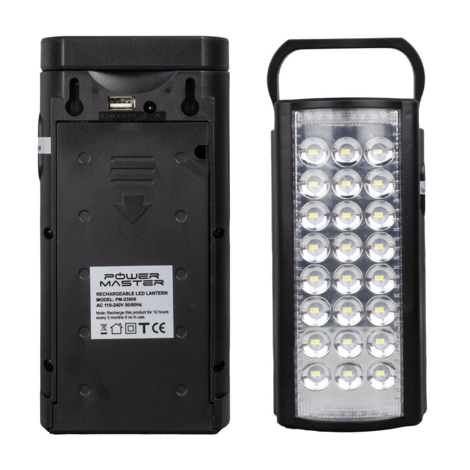 Powermaster PM-23800 Telefon Şarj Edebilen 24 Ledli Işıldak