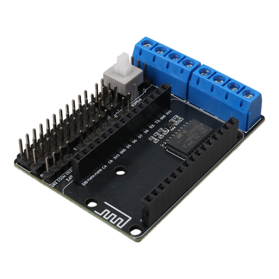L293D Çift Kanallı Motor Sürücü Modülü Nodemcu ESP-12E İçin Genişletme Kartı