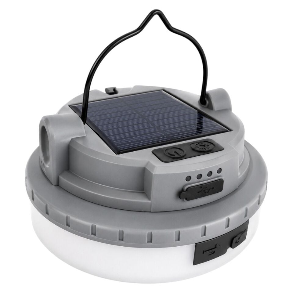 Powermaster HOP-8806 Çok Fonksiyonlu Solar Kamp Feneri