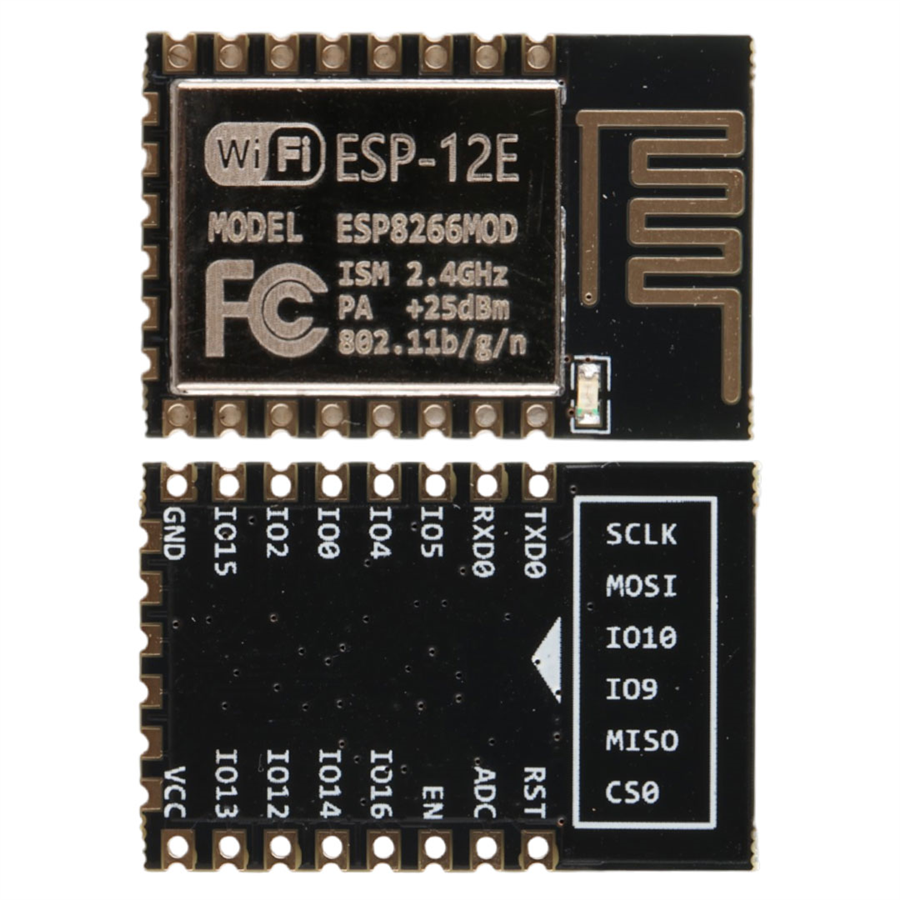 ESP-12E Wifi Modülü 2.4Ghz Kablosuz Haberleşme Kartı Akıllı Ev Iot Uygulama Modülü