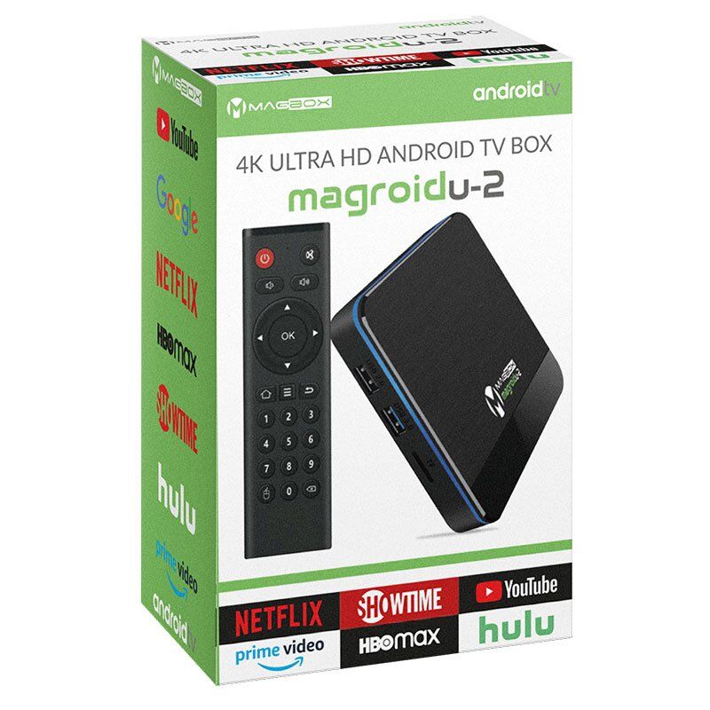 Magbox Magroid U2 4GB Ram 32GB HDD 4K Ip Tv Box