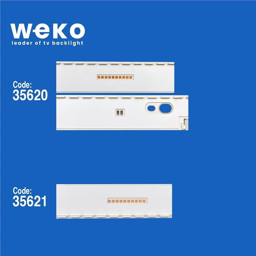 Wkset-5299 35620X1 35621X1 V6er-490 2 Adet Led Bar (58Led)
