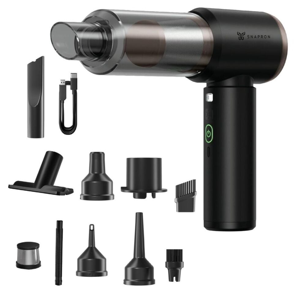 Snapron SNV-3002 80W 7.4V Şarjlı Mini Araç Ve Ev Süpürgesi