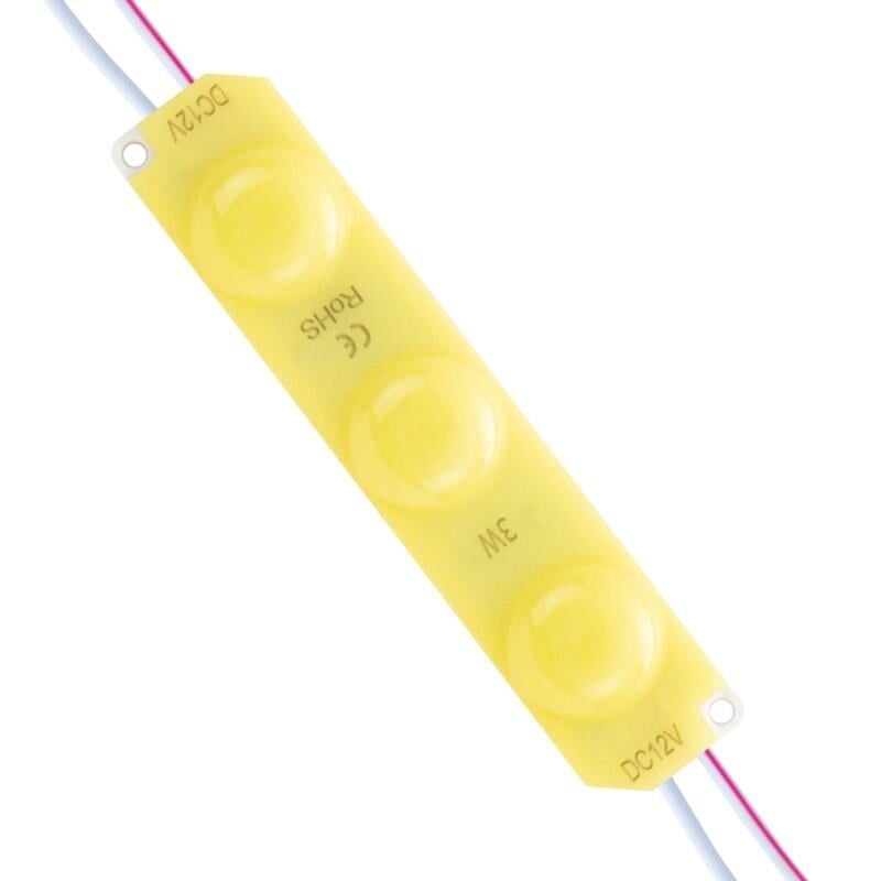 Powermaster 12 Volt 3 Watt Sarı 93 X 21 Mm Modül Led